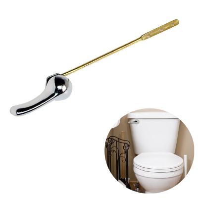 China Modern Manufacturer Toilet Tank Flush Lever Universal Side Mount Toilet Handle Cistern Replacement Flush Lever for sale