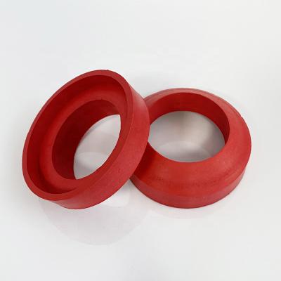 China Durable Toilet Tank Flush valve Washer HT114 Red Rubber Gasket of 2'' Outlet Valve Fittings Foam Rubber Gasket for sale