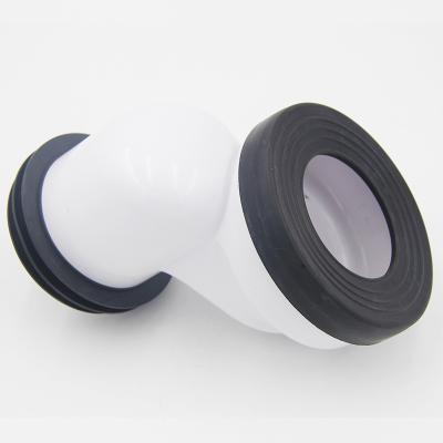 China Modern Toilet Shifting Offset WC Pan Connector Rubber Gasket Toilet Connection Pipe Rubber Gasket for sale