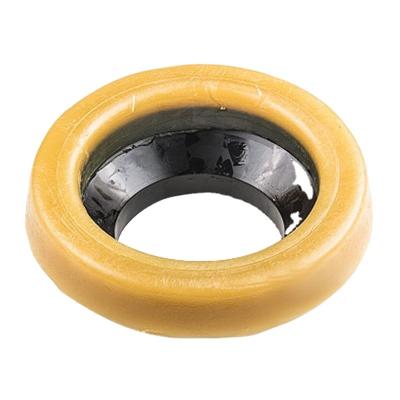 China Eco-friendly Brown toilet bowl seal gasket toilet wax ring with flange leak and odor proof rubber wax ring for sale