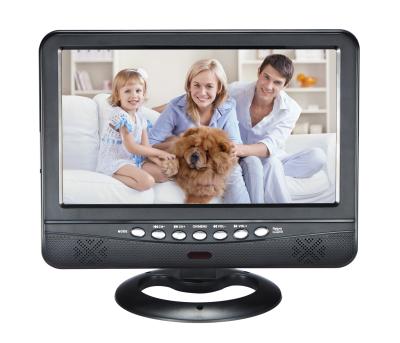 China PortableTV with Mini Battery 7.5 inch Outdoor Analog Handheld Portable TV FM USB TV for sale