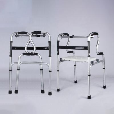 China Modern Medical Grade Walker Rollator With Or Without Aluminum Rolls Foldable Rollator Walker For Seniors for sale