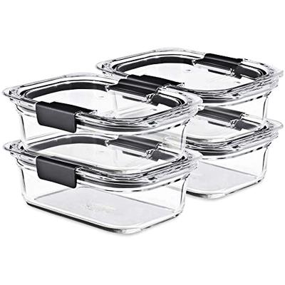 China Hot Sales BPA Borosilicate Glass Microwavable Meal Container Hot Free Lid Glass Food Meal Plastic Storage Containers for sale