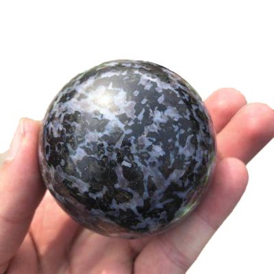 China Wholesale Natural Polished Gabbro Crystal Ball From China Crystal Sphere Healing Crystal Ball for sale