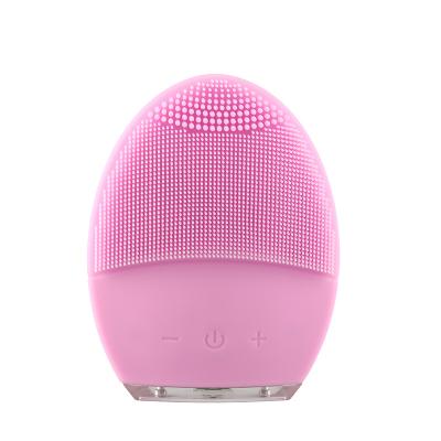 China Mini Electric Facial Cleansing Brush Waterproof Pore Lift Silicone Remover Facial Cleansing Brush for sale