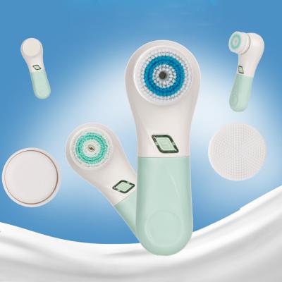 China Multi-Function Makeup Remover Beauty 3D Makeup Brush Pore Brush Electric Rotating Facial Cleanser DEEP CLEANING Detergent for sale