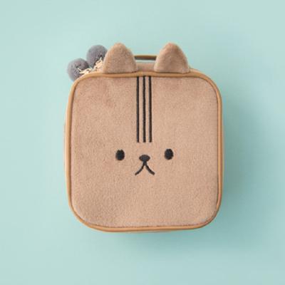 China Fashion Classic Bear Cosmetic Bag Cute Soft Cute Travel Storage Bag Cosmetic Bag for sale