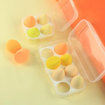 China Wet and Dry Hydrophilic Non-Latex Do Not Eat Makeup Beauty Egg Set Gourd Shape Makeup Sponge Easy Makeup Egg for sale