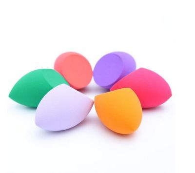 China Hot Selling Variety of Colors Beauty Drop Style Face Powder Blast Makeup Sponge Hydrophilic Non-Latex for sale