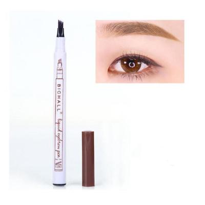 China Waterproof 3d Eyebrow Pencil Waterproof 4 Prong Eyebrow Pencil Professional Thin Waterproof Eyebrow Pencil for sale