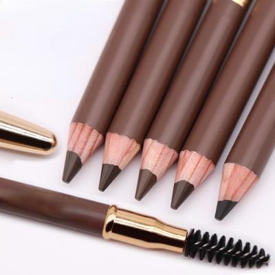 China Waterproof Lasting Not Easy To Fade Waterproof And Anti-faint Double-headed Eyebrow Pencil for sale