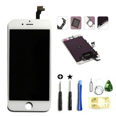 China PassionTR LCD Touch Screen Digitizer Frame Assembly Full Set Touch Screen Replacement for iPhone 6, 4.7-inch, White for sale