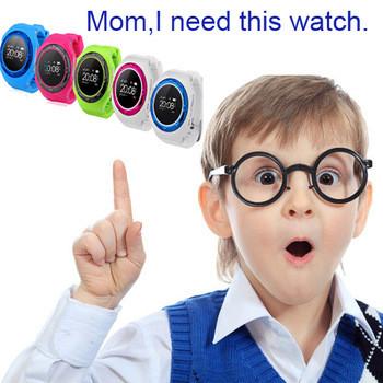 China Kids smart watch Bracelet For kids GPS Wristbands Smart Watch for sale