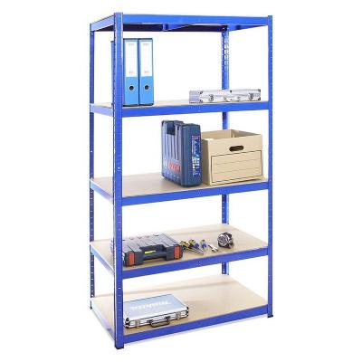 China Heavy Duty Corrosion Protection Storage Shelf Metal Boltless Shelving Unit Rack Garage For Industry And Home for sale