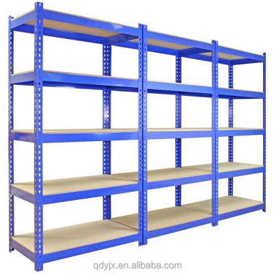 China Corrosion Protection 5 Tier Heavy Duty 280KG Boltless Garage Storage Shelving Metal Rivet Rack for sale