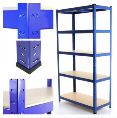 China Adjustable Industrial Corrosion Protection Boltless Warehouse Store Garage Shelves Storage Shelf Rack for sale