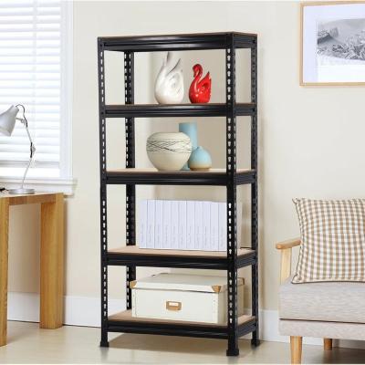 China Corrosion Protection 5 Tier Boltless Industrial Rack Shelves Storage Utility Shelves for sale