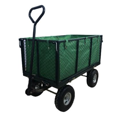 China Tool Garden Tools Flower Cart Mesh Hand Cart for sale