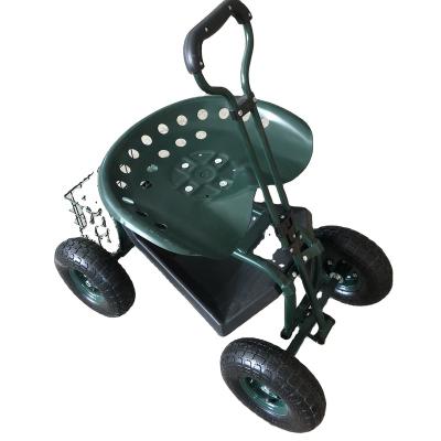 China Heavy Duty Tool Seat Cart Garden Cart Green Cart Cart for sale