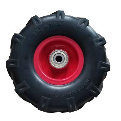 China High quality wheelbarrow pneumatic tire wheel, 4.10/3.50-4 for carts, carts, and carts for sale