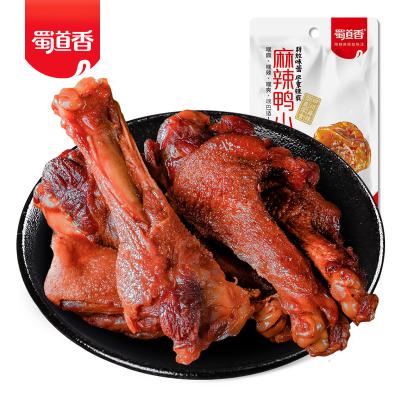 China ShuDaoXiang Duck Legs Spicy Food 38g OEM Roast Duck Snack Wholesale China Normal Hot Spicy Braised Legs Yaxiaotui for sale