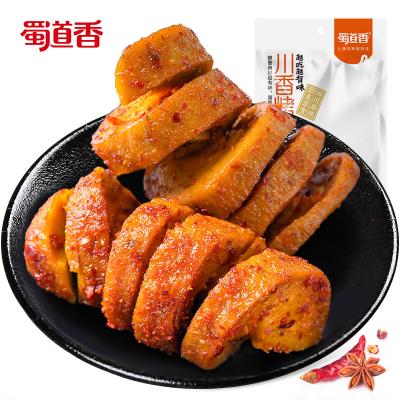 China ShuDaoXiang Natural Kaomianjin Sichuan Hot Spicy Roasted Gluten Chilli Snacks 26g OEM Product Halal China Wholesale Wheat Glu for sale