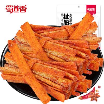 China Spicy Vegans ShuDaoXiang Latiao Strip With Tendon 100g OEM Products Dried Spicy Tendon Snacks China Wholesale for sale