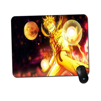 China Anti-Slip Rubber Mouse Pad Notebook Games Mousepad Anime Mousepad Narutos Computer Mousepads for sale