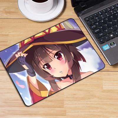 China Japan Anime Characters Megumin Girls Computer Cute Hot Anti-slip Rubber Mouse Pads Mouse Mat for sale