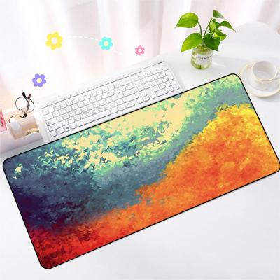 China Anti-Slip Custom Mousepad Long Stitched Mouse Pad Each Bag Packing Mouse Pad XXL XL L for sale