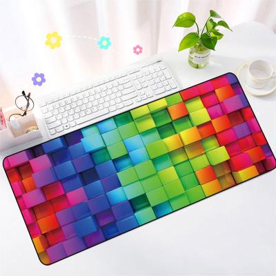 China Colorful Anti-Slip Custom Mouse Pad Large Size The Mousepad Support Extender Mouse Pad for sale