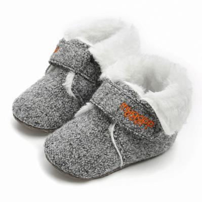 China Newborn Infant Cowboy Fashion Trend Winter Baby Booties Girls Baby Boots For Toddler Boys Wool Booties For Toddler Newborn Babies for sale