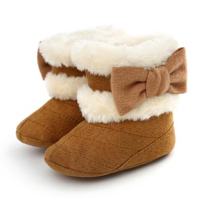 China Fashion Trend Good Selling Multicolor Easy To Clean Sheepskin Fur Boots For Baby Kids Soft Boots Keep Baby Girl Warm Kid Shoes Warmly for sale