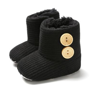 China Hot Selling New Fashion Trend Cotton Cloth 0-18month Newborn Infant Baby Booties Warm Baby Booties Winter Infant Booties for sale