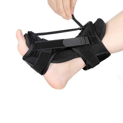 China Breathable Adjustable Wear Inside Shoes Compression Elastic Foot Drop Guard Orthosis Support Ankle Brace for sale