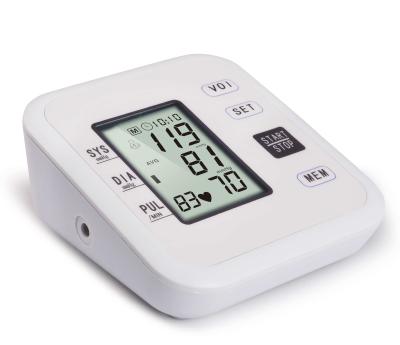 China Plastic Automatic Radio Cardio Machine Automatic Blood Pressure Jumper Mini Digital Arm Type Monitor for sale