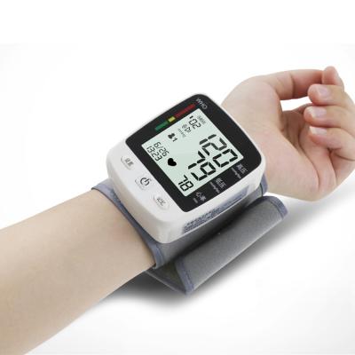 China Plastic Electronic Bp Apparatus Sphygmomanometer Automatic Bp Monitor A Smart Digital Wrist Blood Pressure Monitor for sale