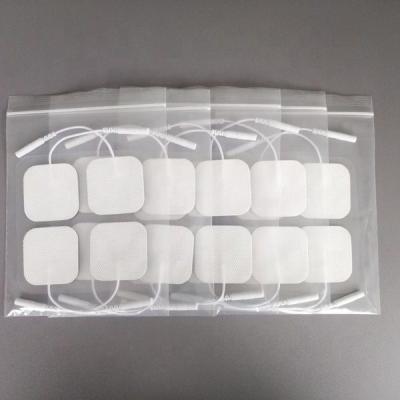 China 4*4cm physiotherapy electrode pads/40x40mm self-adhesive electrode pads for sale