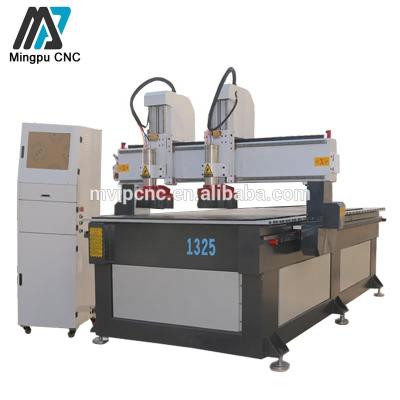 China Garment Shops 3.2kw 4.5kw 5.5kw High Speed ​​3.2kw 4.5kw 5.5kw Double Head CNC Router 3d CNC Router Machine CNC Wood for sale