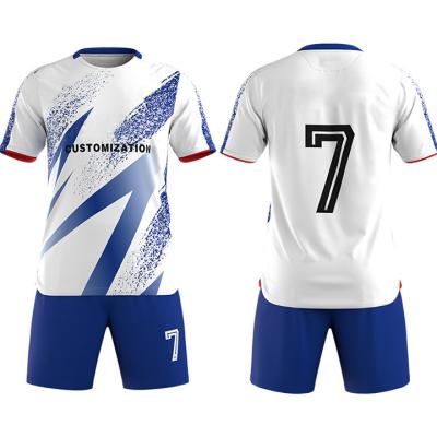 China Quick Dry Breathable Comfortable No logo custom soccer jersey with collar soccer uniform sets breathable mesh football jersey for sale