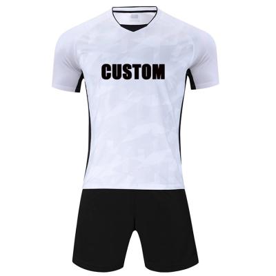 China Quick Dry Breathable Comfortable Made in China soccer jersey without logo football jersey set custom made soccer jerseys for sale