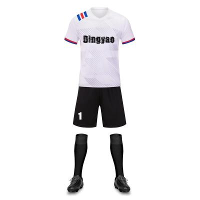 China Quick Dry Breathable Comfortable 2024 new design customize blank soccer jersey high quality football jersey custom soccer uniform for sale