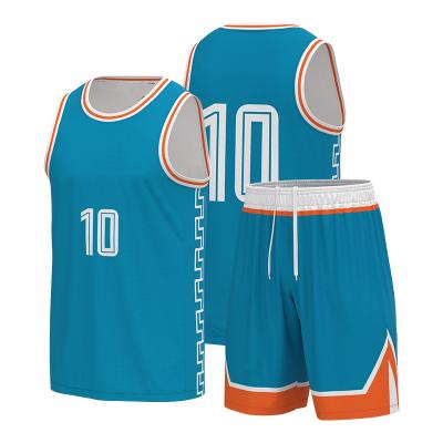 China Anti-Bacterial China factory sublimated basketball uniform design your own basketball jersey basketball wear for men for sale