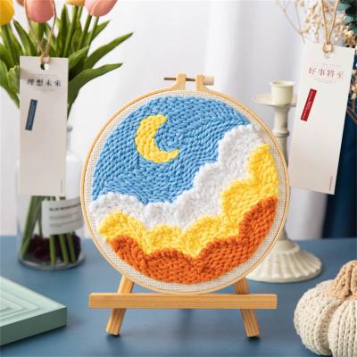 China Modern Aromatic Nest Art Handmade Knitting Cartoon Painting Home Decoration Living Room Kids Room Bedroom for sale