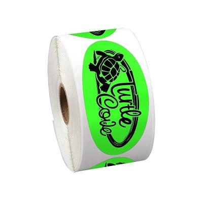 China KY-202205448 Waterproof Roll Waterproof Custom Stickers Logo Self Adhesive Label Stickers low MOQ cover sticker for sale