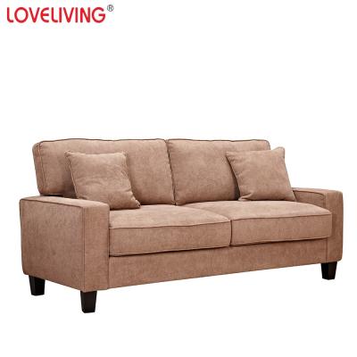 China Removable Cover 193*88*92 Cm Modern Simple European Style Living Room Furniture Custom Sofas for sale