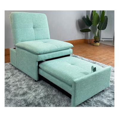 China Small Single Foldable Sofas Bed Furniture Sofa Bed Set Plastic Legs Fabric 2020 Modern European Style Living Room New Folding for sale