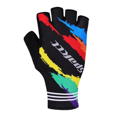 China Cycling Half Finger Gloves Spakct Half Finger Sports Breathable Riding Recycling Gloves With M/L/XL/XXL for sale