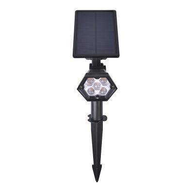 China Guangdong manufacturer l decoration house ip65 solar powered security DC6v recharging solar garden lights for sale