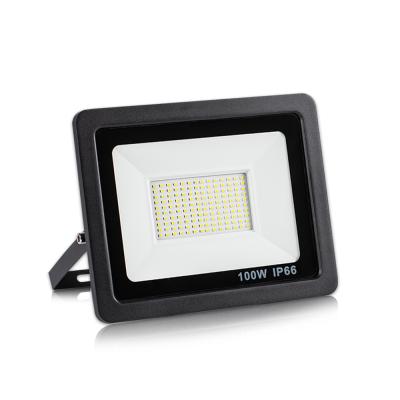 China Outdoor slim light white or black shell IP65 waterproof led flood light 150w for sale